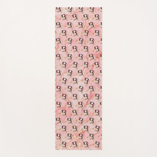 Tapis De Yoga Lettre B (Devant)