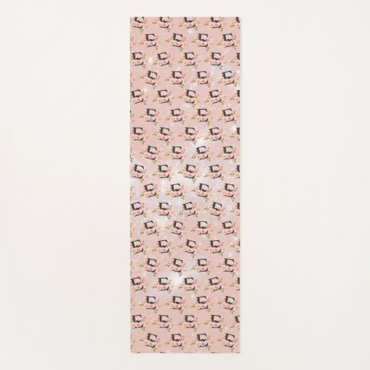 Tapis De Yoga Lettre E (Devant)