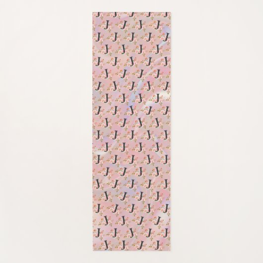 Tapis De Yoga Lettre J (Devant)