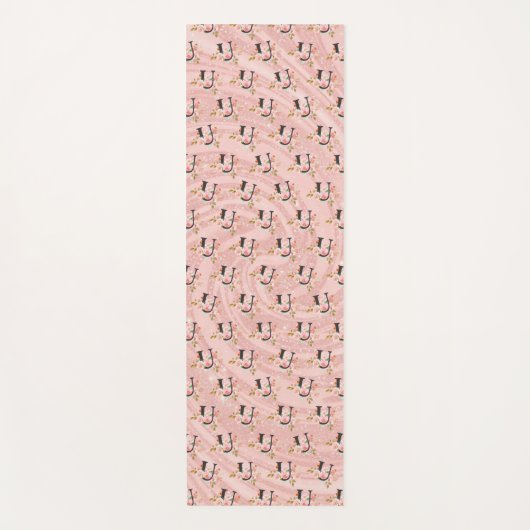 Tapis De Yoga Lettre U (Devant)
