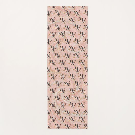 Tapis De Yoga Lettre W (Devant)
