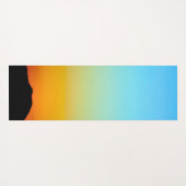 Tapis De Yoga Lever de soleil sur un ranch (Dos (Horizontal))