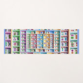 Tapis De Yoga L'heure-milliampère Jongg couvre de tuiles le (Devant (Horizontal))