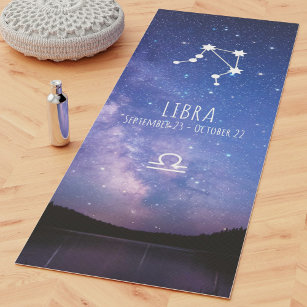 Tapis De Yoga Libra   Astrologie zodiaque personnalisée