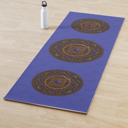 Tapis De Yoga Libra Mandala Yoga Mat (En situation)