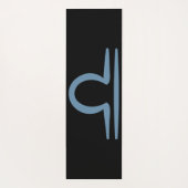 Tapis De Yoga LIBRA Zodiac Septembre Octobre Anniversaire Astrol (Dos)