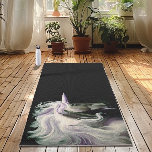 Tapis De Yoga licorne blanche
