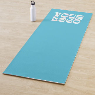 Tapis De Yoga Light Teal Custom Logo Promotional Business