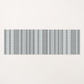Tapis De Yoga lignes géométriques simples (Devant (Horizontal))