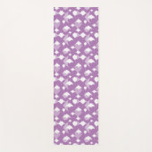 Tapis De Yoga Lilac Stingray Manta Rayons Océan Thème (Devant)