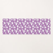 Tapis De Yoga Lilac Stingray Manta Rayons Océan Thème (Devant (Horizontal))
