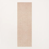 Tapis De Yoga Lin beige (Devant)