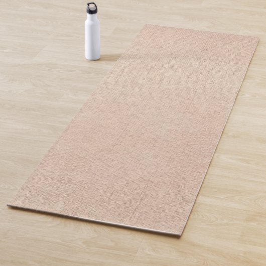 Tapis De Yoga Lin beige (En situation)