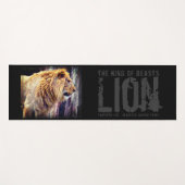 Tapis De Yoga Lion [Extra Long Yoga Mat] (Devant (Horizontal))