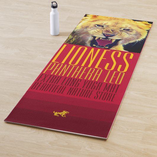 Tapis De Yoga Lioness [Extra Long Yoga Mat] (En situation)
