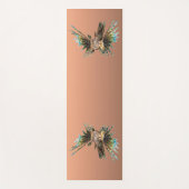 Tapis De Yoga Lionfish - Conception Abstraite - Découpé d'une ph (Devant)