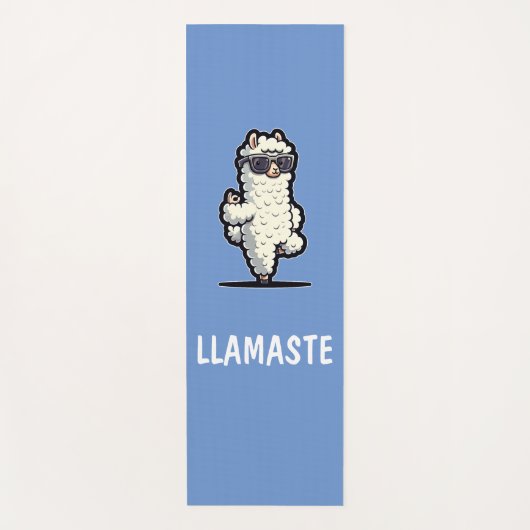 Tapis De Yoga Llamaste llama Yoga (Devant)