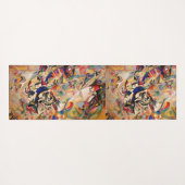 Tapis De Yoga L'oeuvre Abstraite de Kandinsky (Dos (Horizontal))