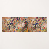 Tapis De Yoga L'oeuvre Abstraite de Kandinsky (Devant (Horizontal))