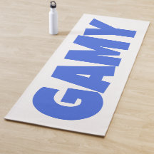Logo bleu royal GAMY