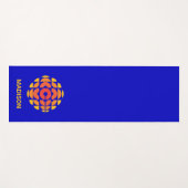 Tapis De Yoga Logo CBC 1974 (Devant (Horizontal))