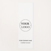 Tapis De Yoga Logo de l'entreprise Simple Modern (Devant)