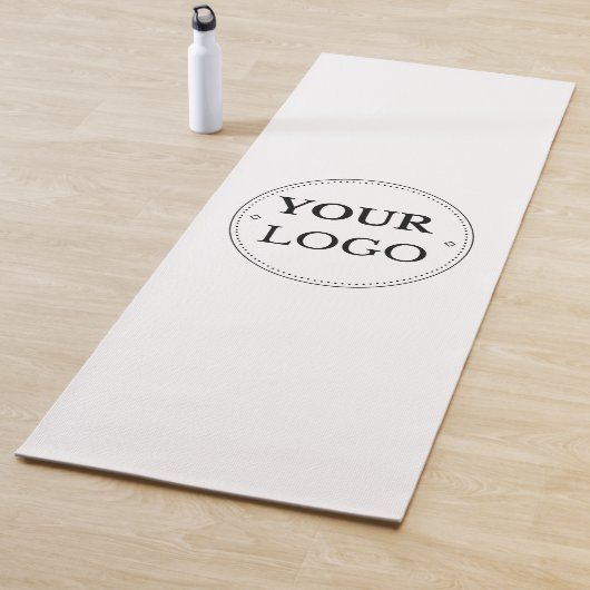 Tapis De Yoga Logo d'entreprise moderne marque professionnelle (En situation)