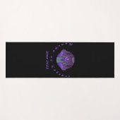 Tapis De Yoga Logo et pochette d'album (Devant (Horizontal))