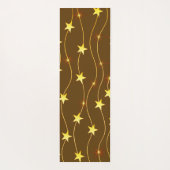 Tapis De Yoga Los Angeles Skyline Sunset & Hollywood Typographie (Dos)