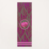 Tapis De Yoga Lotus asiatique Design Yoga Mat (Devant)