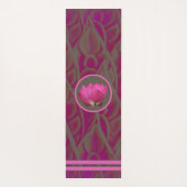 Tapis De Yoga Lotus asiatique Design Yoga Mat (Dos)
