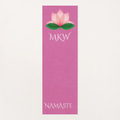 Tapis De Yoga Lotus Blossom Yoga Mat (Devant)