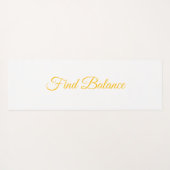 Tapis De Yoga Lotus Design (Dos (Horizontal))