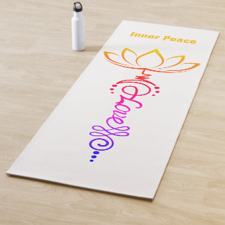 Tapis De Yoga Lotus Design