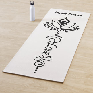 Tapis De Yoga Lotus Design