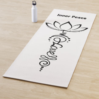 Tapis De Yoga Lotus Design