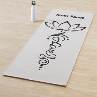 Tapis De Yoga Lotus Design