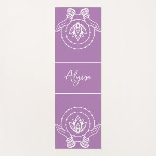 Tapis De Yoga Lotus Fleur Yoga Mat