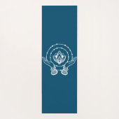 Tapis De Yoga Lotus Fleur Yoga Mat (Dos)