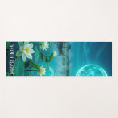 Tapis De Yoga Lotus flottant, Lune (Devant (Horizontal))