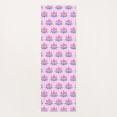 Tapis De Yoga Lotus flower pink double sided (Dos)