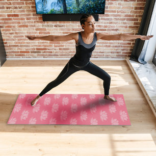 Tapis De Yoga Lotus rose