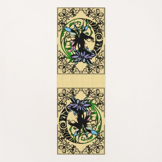 Tapis De Yoga Lotus Shadow Fairy (Devant)