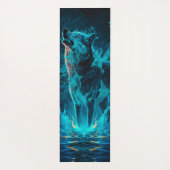 Tapis De Yoga Loup de feu bleu (Dos)