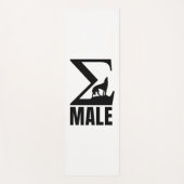 Tapis De Yoga Loup solitaire de Sigma Male (Devant)