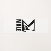 Tapis De Yoga Loup solitaire de Sigma Male (Devant (Horizontal))