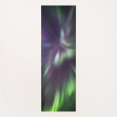 Tapis De Yoga Lumières Nord colorées (Devant)