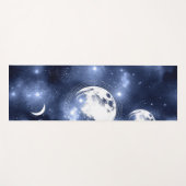 Tapis De Yoga Luminosité de la lune | Phases de la lune dans les (Devant (Horizontal))
