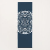 Tapis De Yoga Lune Mandala Lune Enfant Yoga (Dos)
