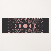 Tapis De Yoga Lune printanière (Devant (Horizontal))